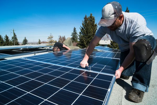 Solar installation process